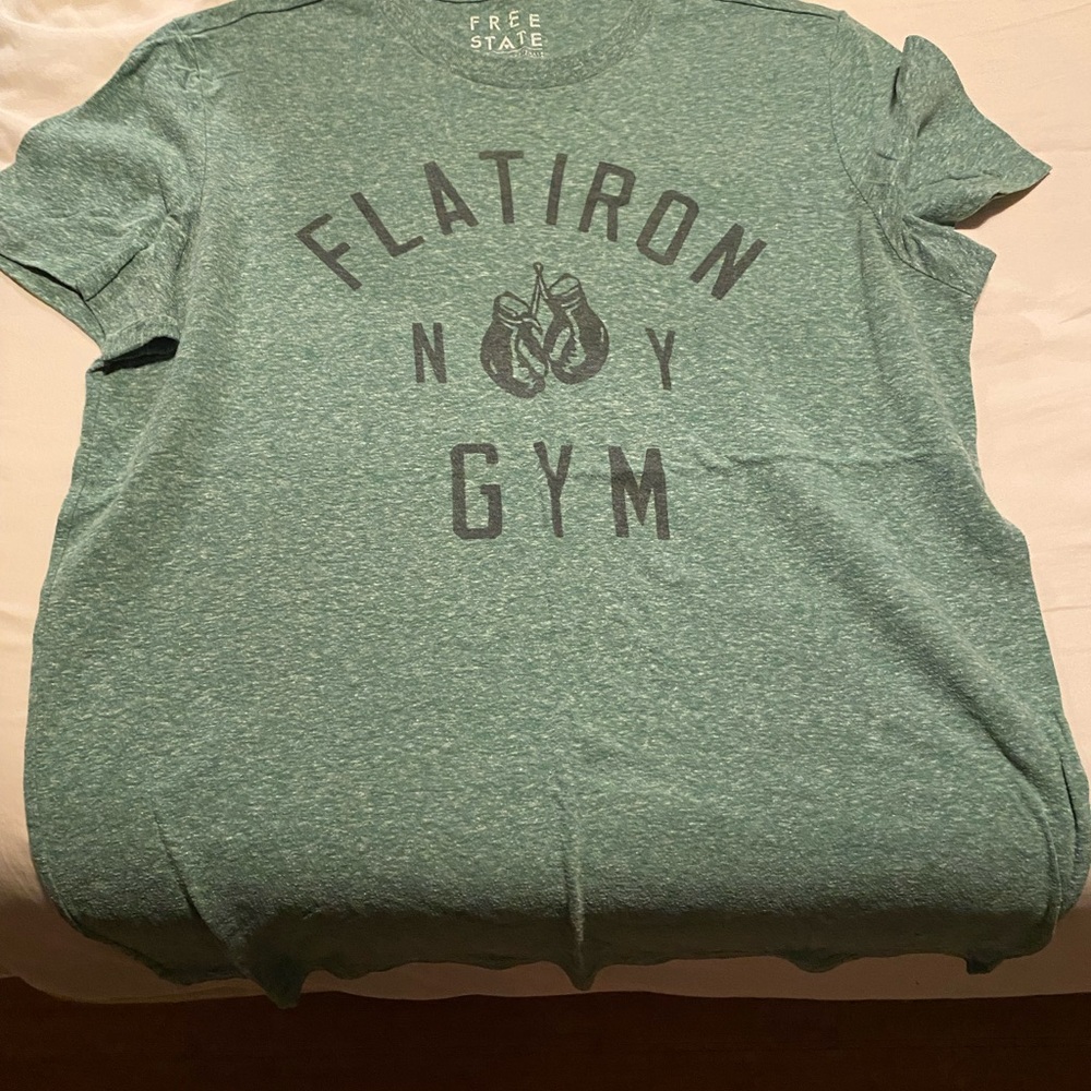 Free State Teal Flatiron Gym Tee